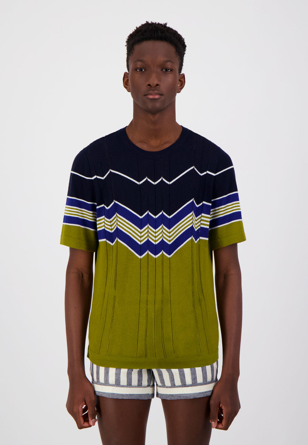 T-SHIRT JERSEY SUNRISE NAVY KAKI
