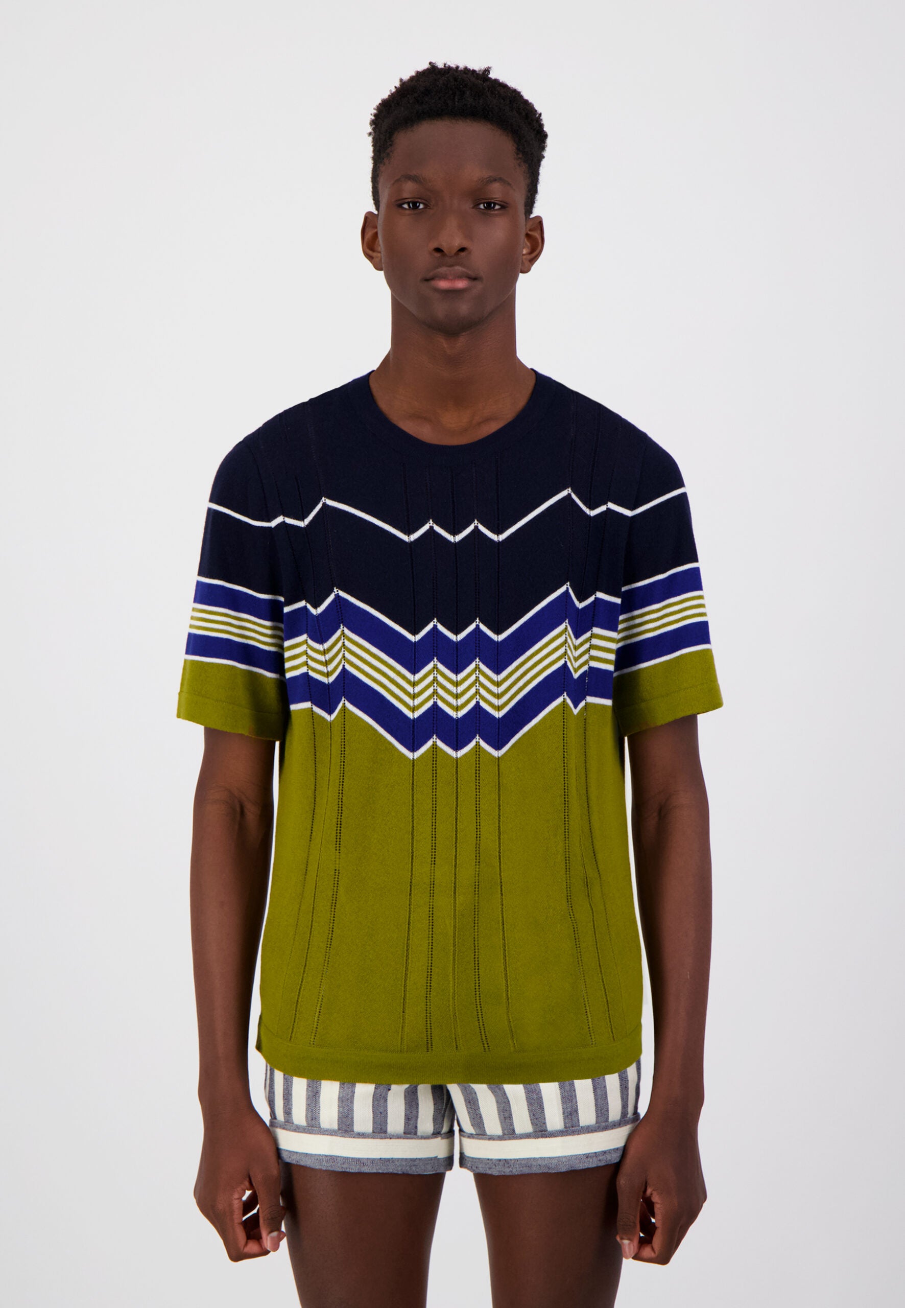 T-SHIRT JERSEY SUNRISE NAVY KAKI