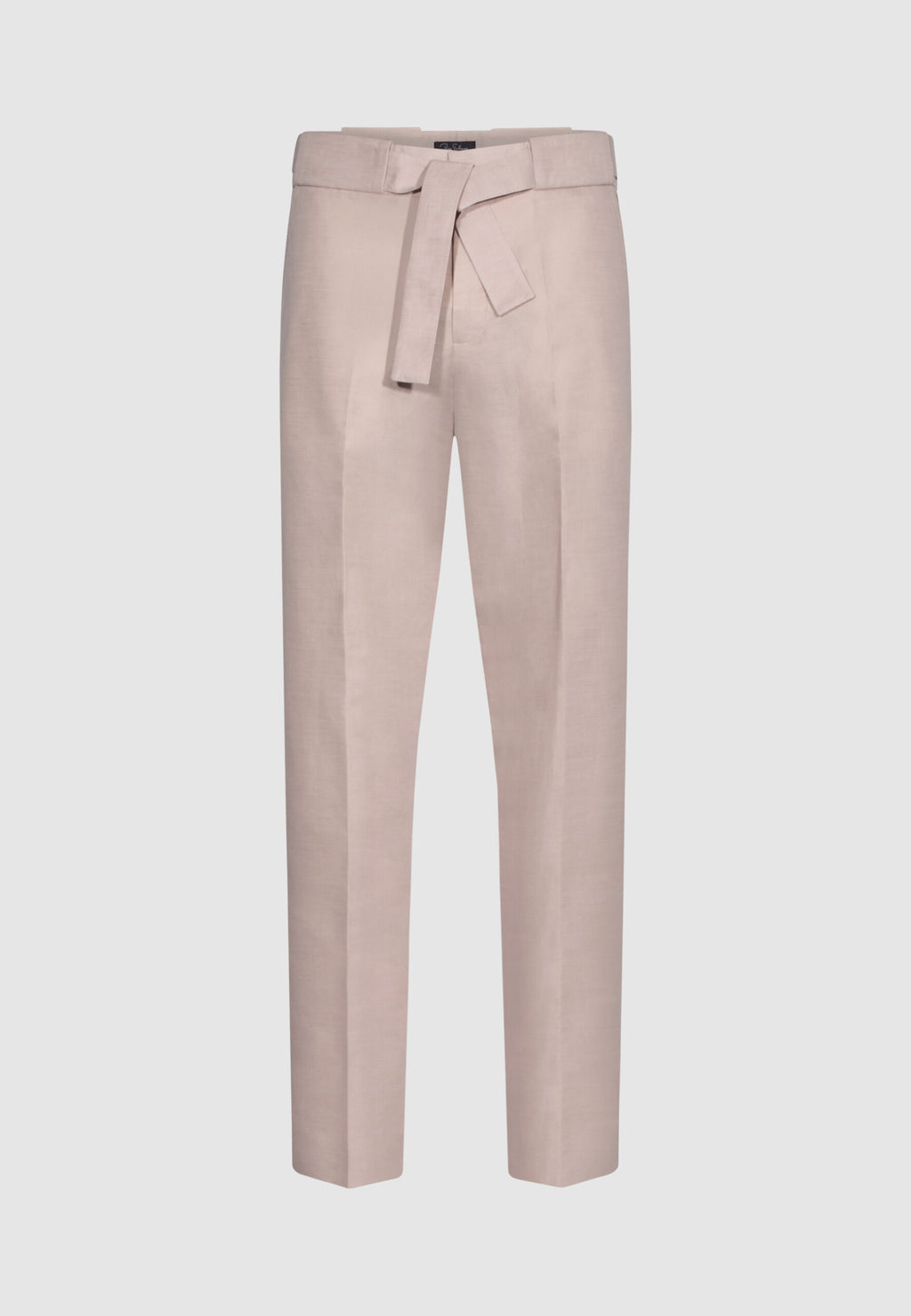 pantalon homme lin rose ceinture