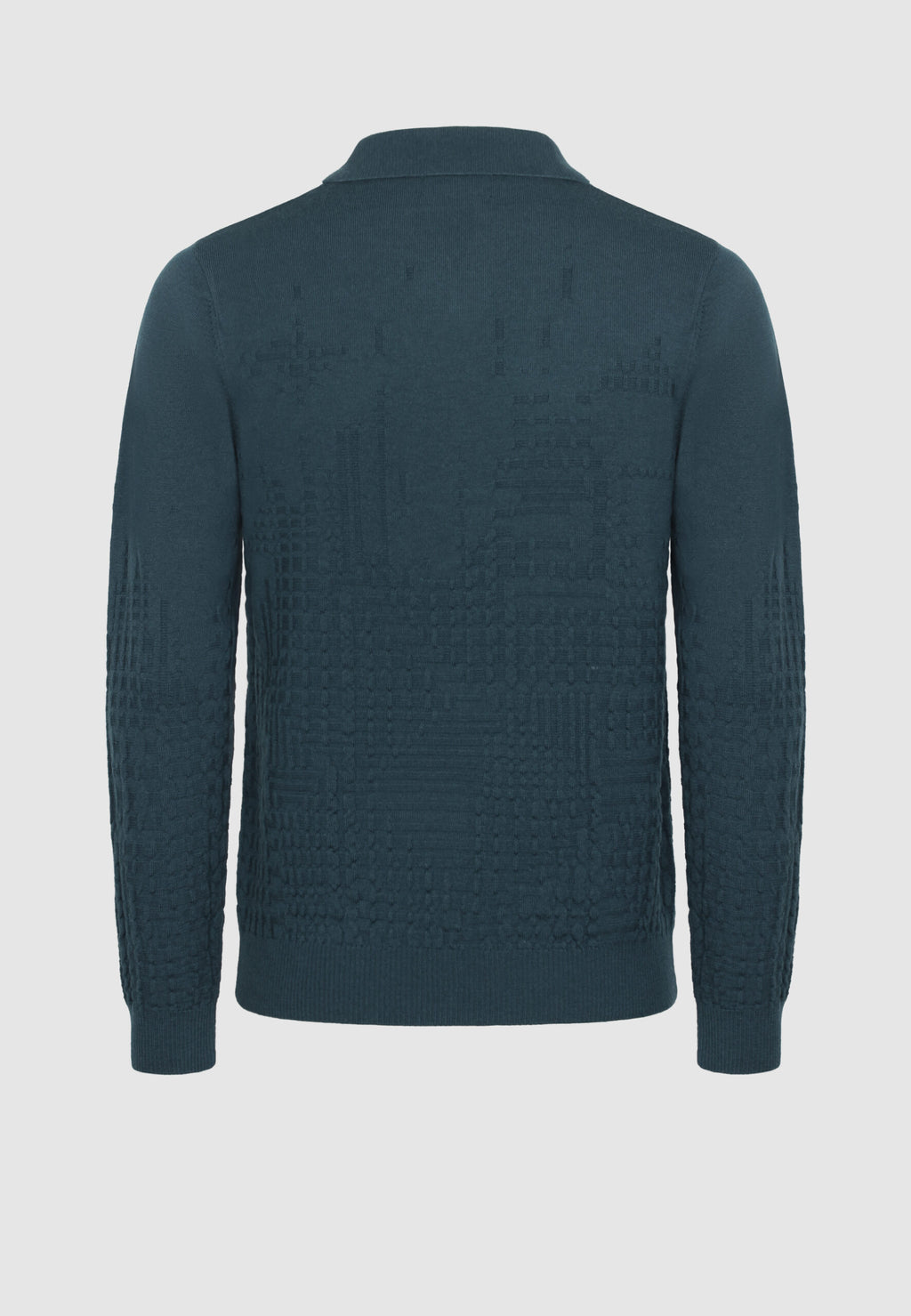 POLO STRUCTURE BLEU GRIS – Image 3