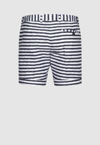 short a rayures avec poches boutons