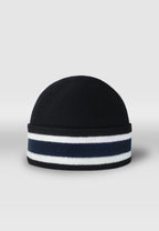 Bonnet Noir à Rayures
