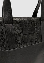 SACOCHE CUIR NOIR – Image 2