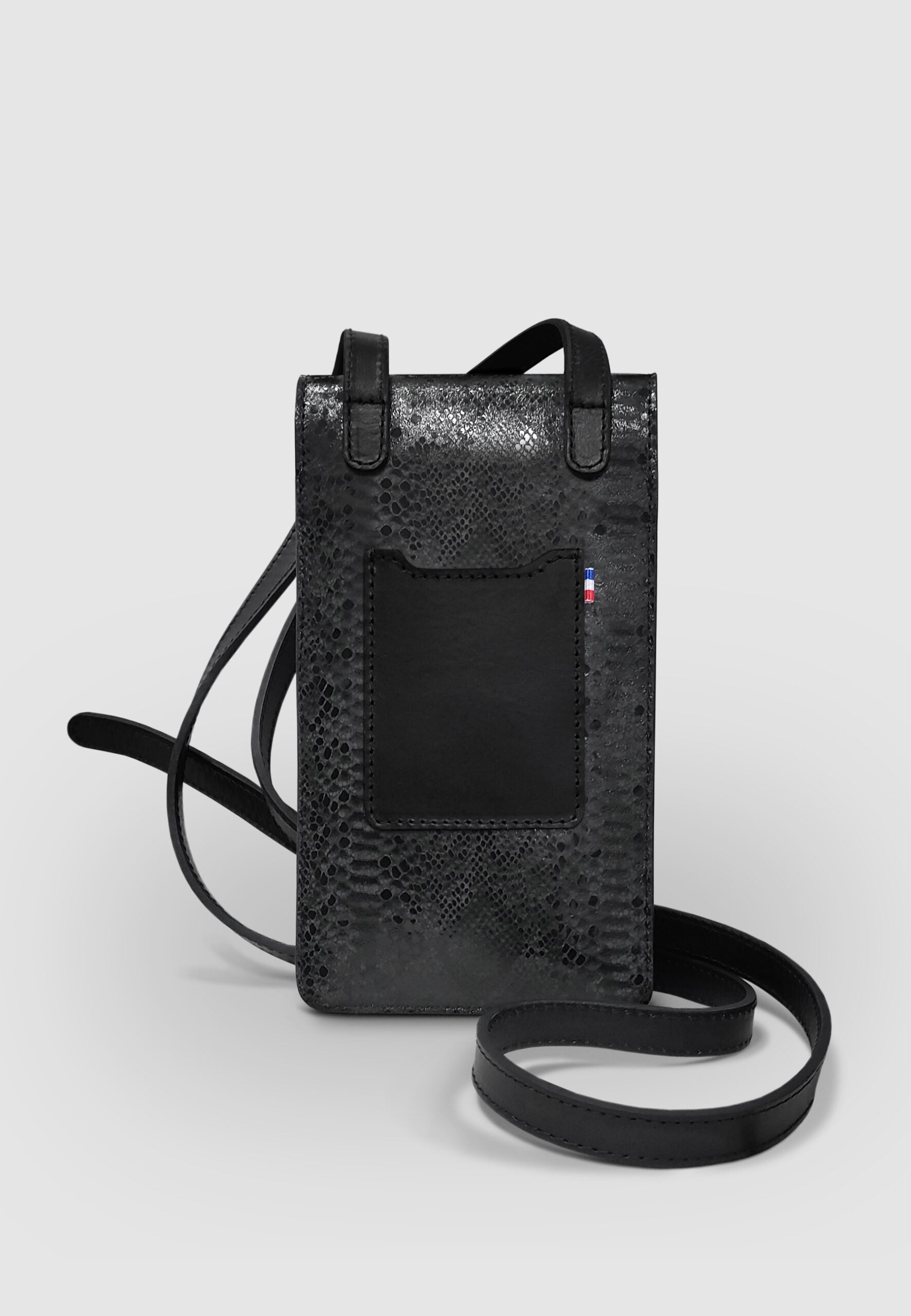 MINI SAC CUIR NOIR – Image 2