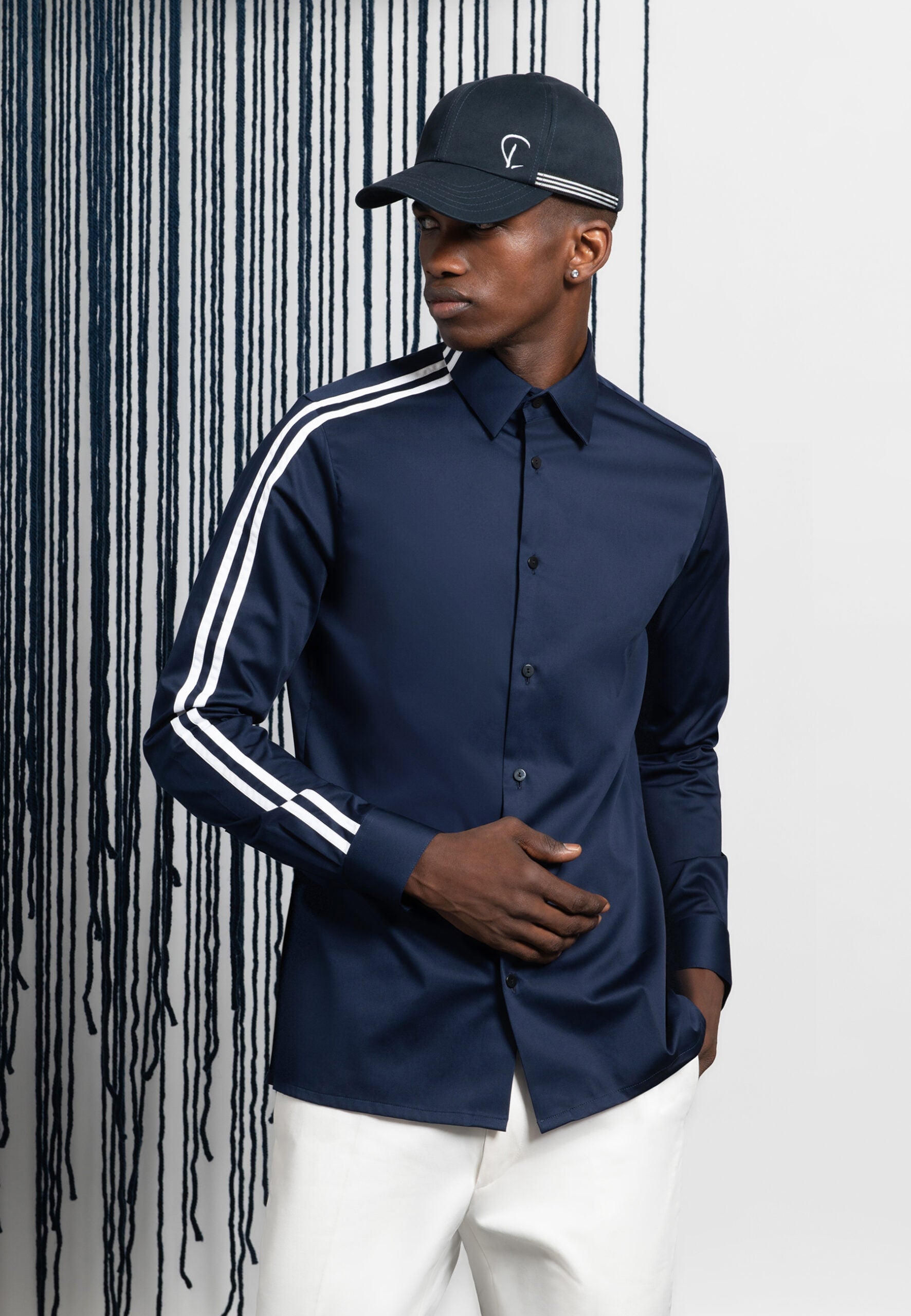 CHEMISE SPORT NAVY