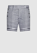 short a rayures avec poches boutons