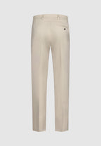 pantalon homme coton beige taille haute