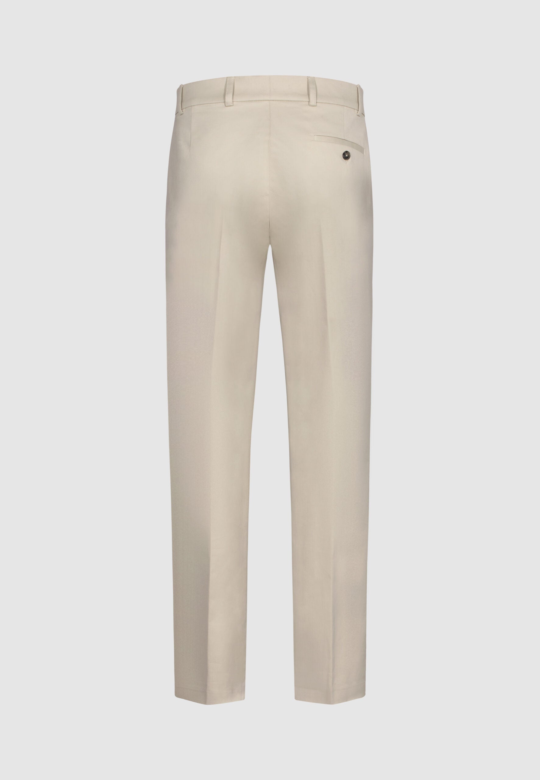 pantalon homme coton beige taille haute