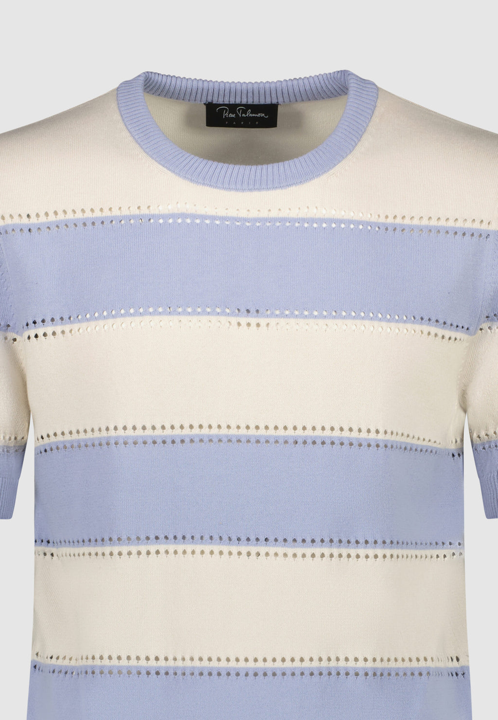 PULL MANCHES COURTES CIOTAT LAVANDE – Image 2