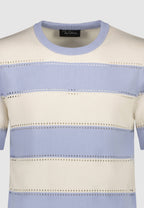 PULL MANCHES COURTES CIOTAT LAVANDE – Image 2