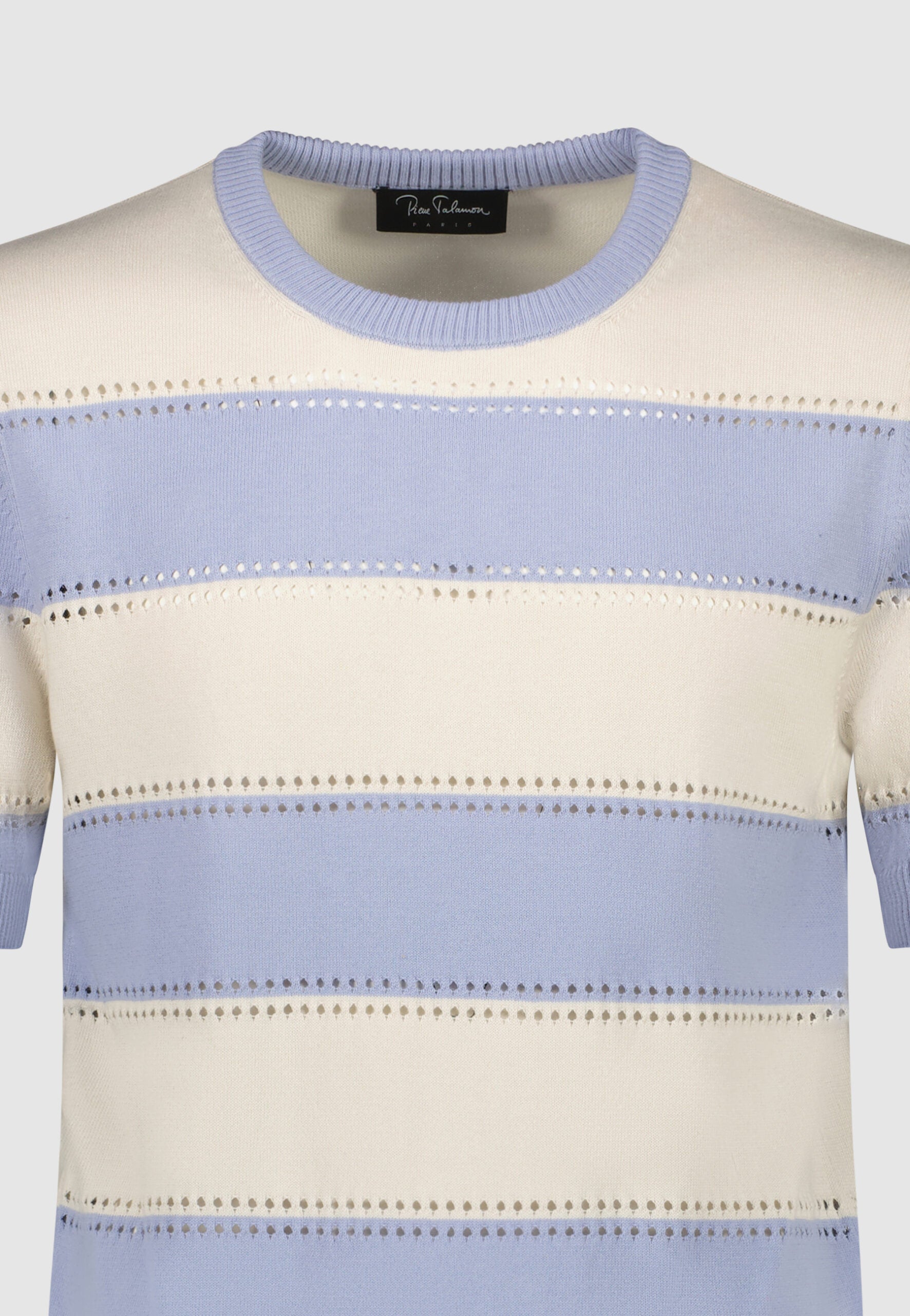 PULL MANCHES COURTES CIOTAT LAVANDE – Image 2