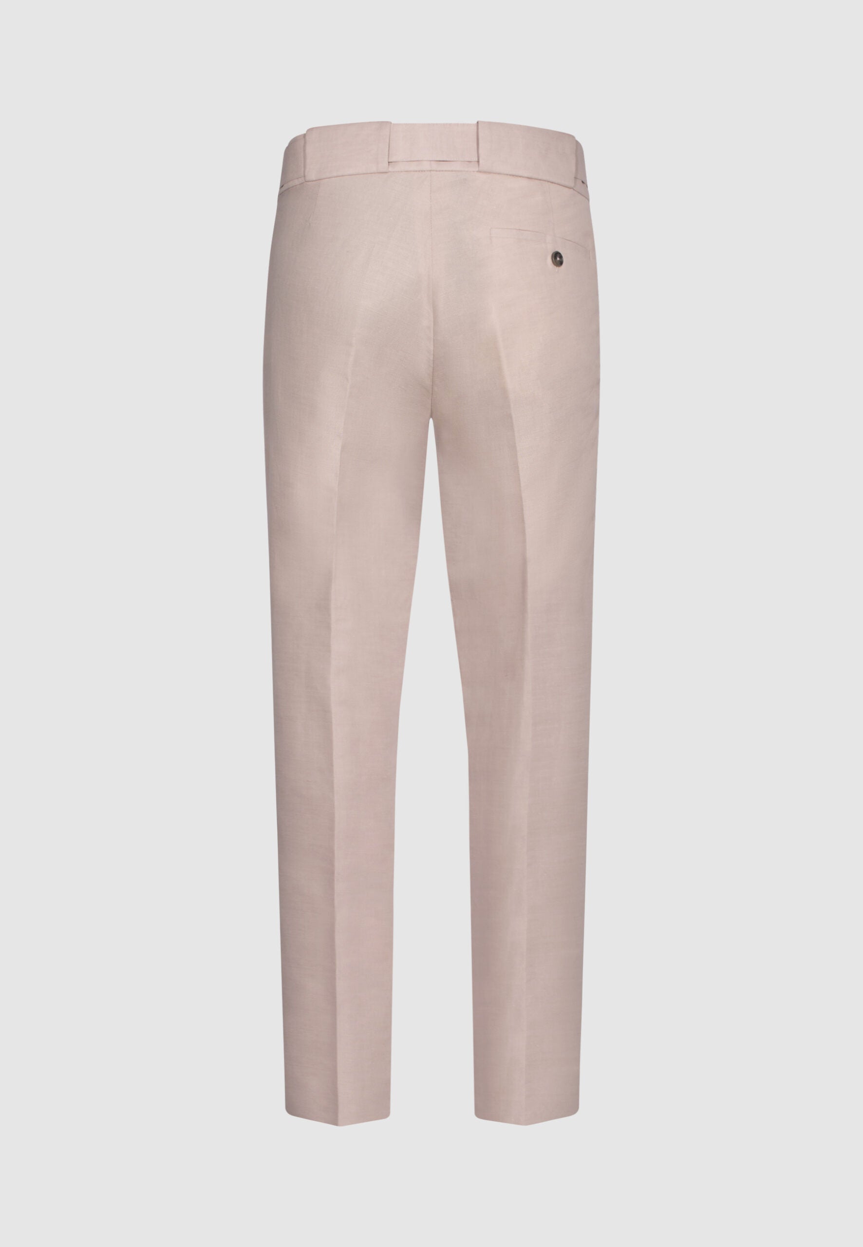 pantalon homme lin rose ceinture