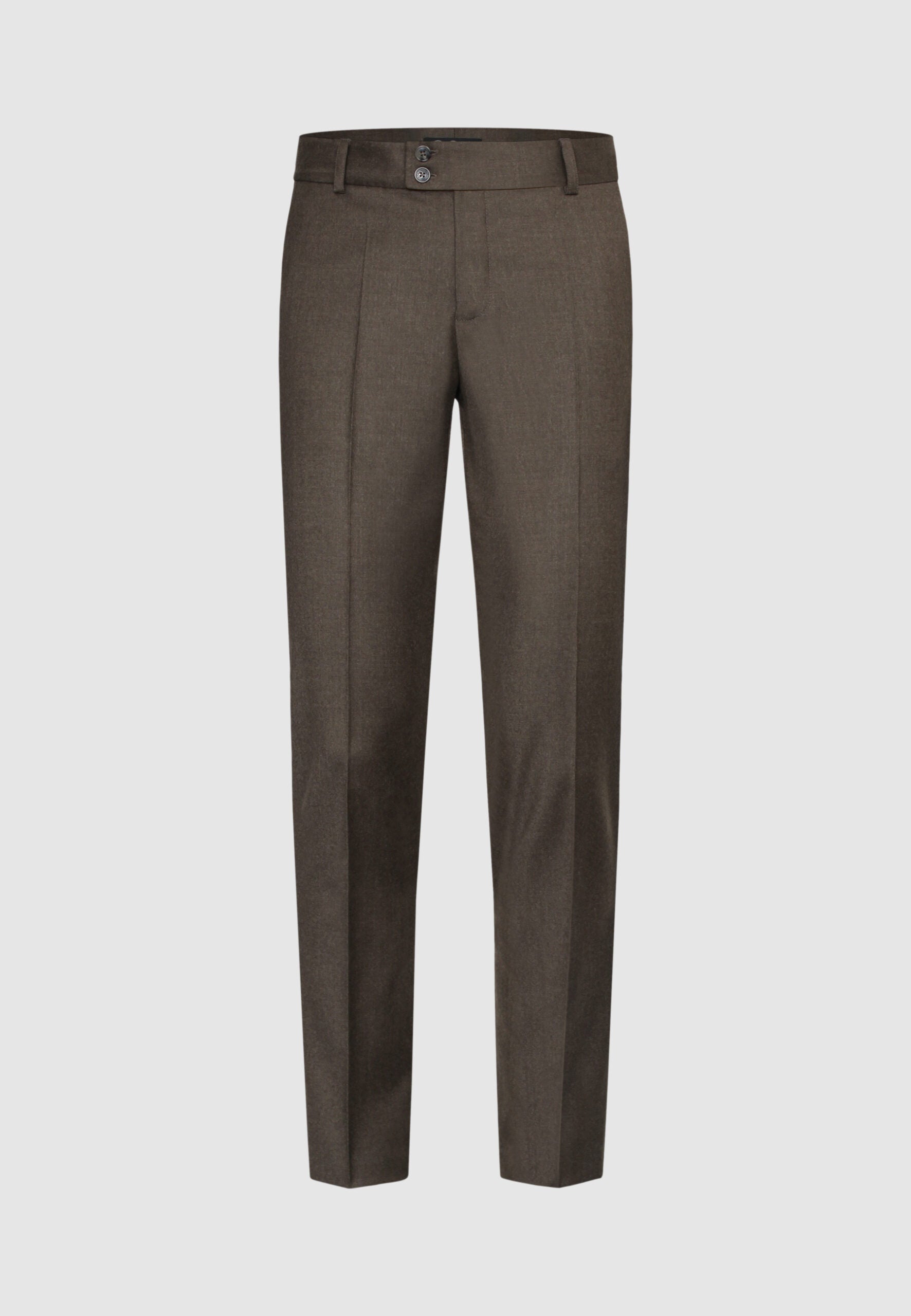 PANTALON FLANELLE BRUN