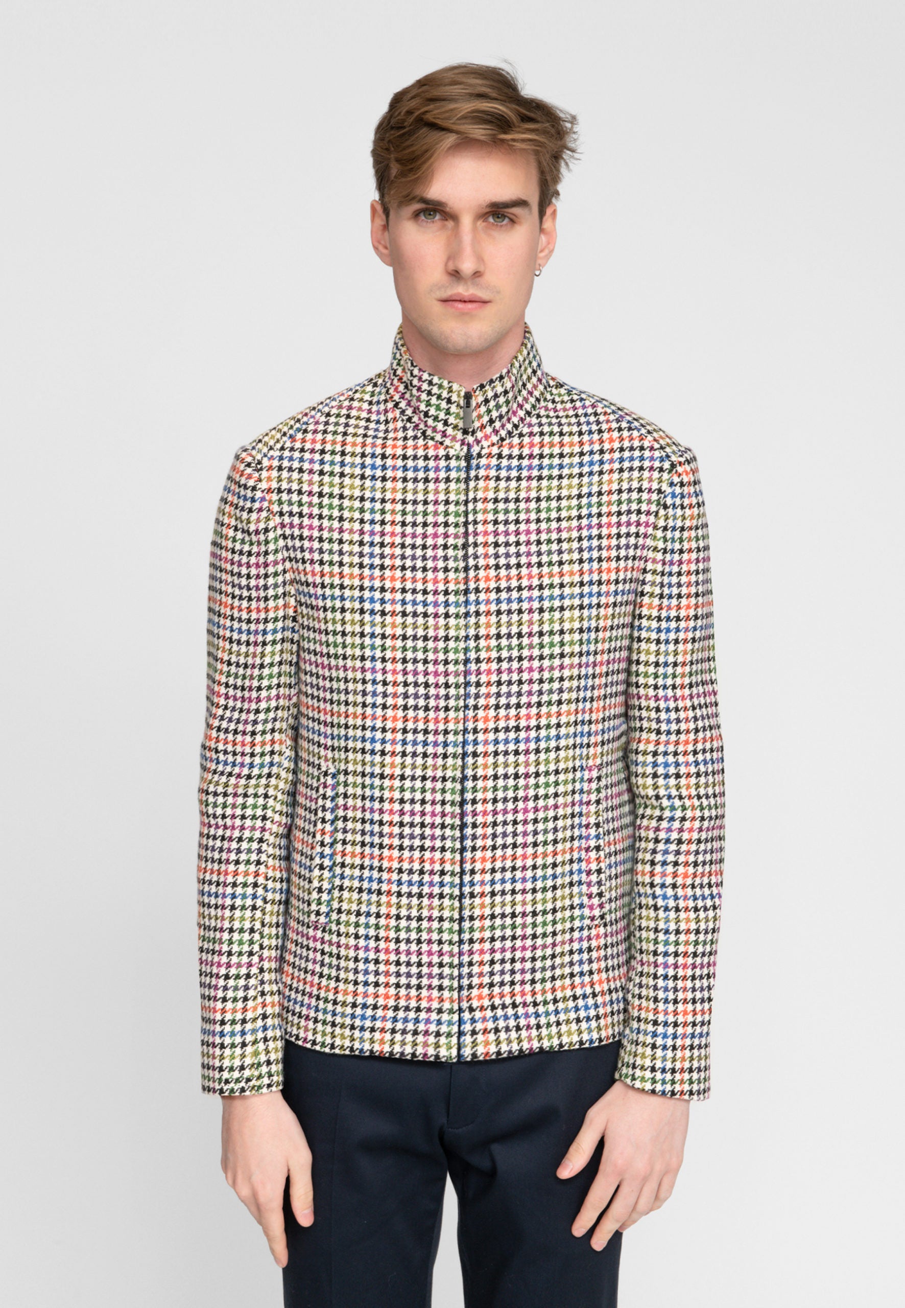 BLOUSON MULTICOLORE