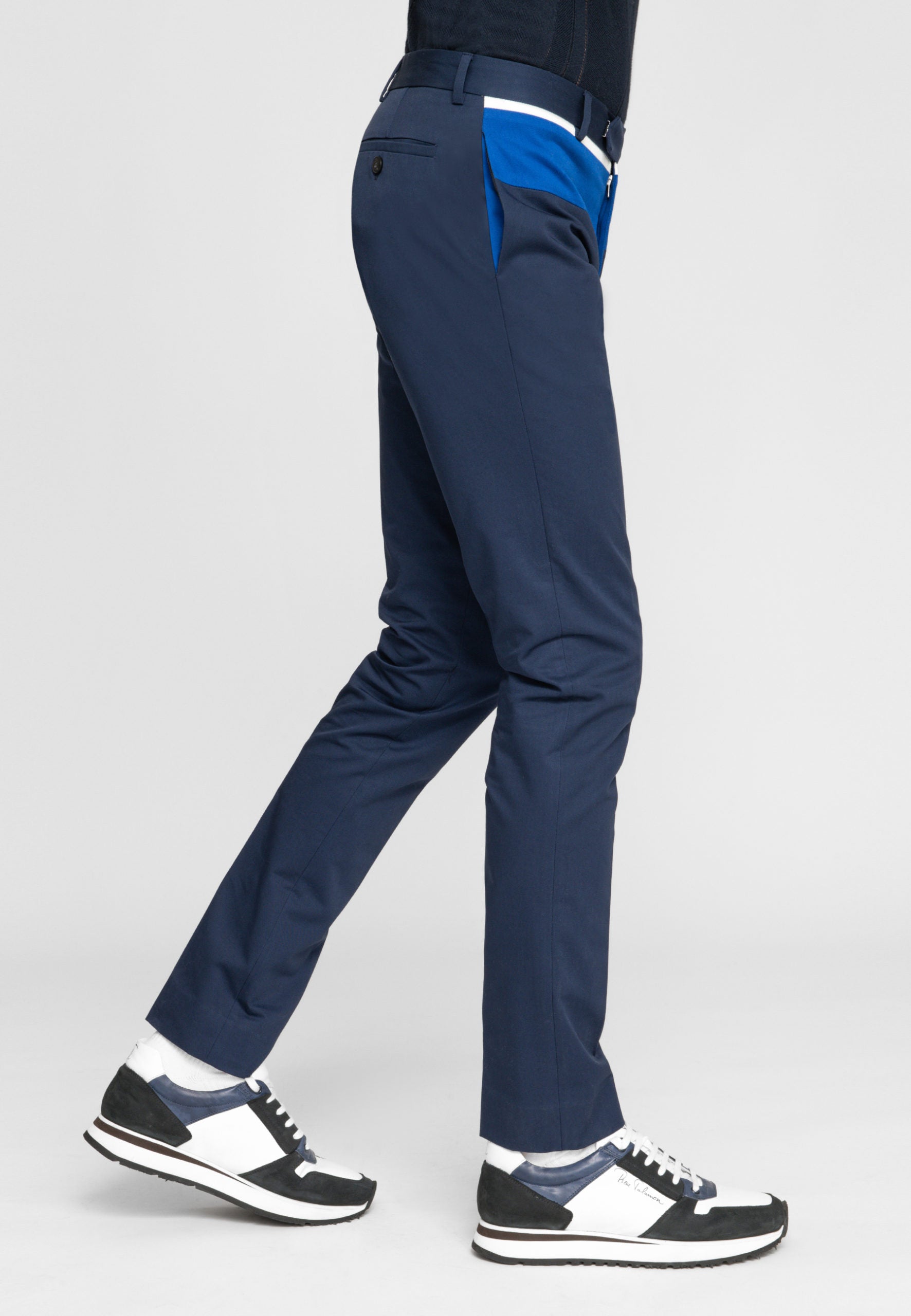 PANTALON RUBANA BLEU MARINE – Image 2