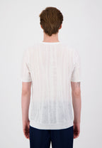 T-SHIRT JERSEY ZEBRA BLANC – Image 3