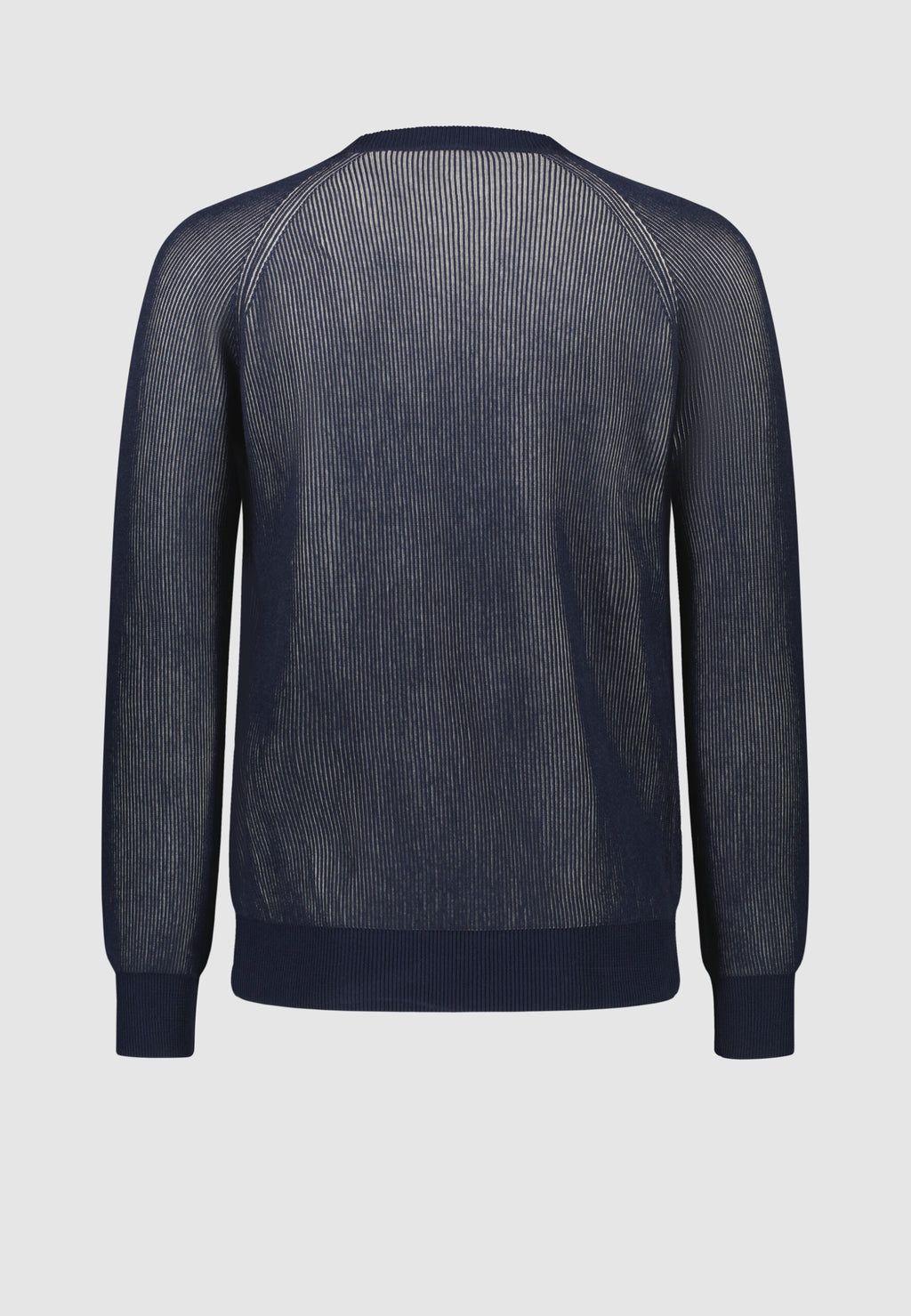pull homme coton vanisé bleu et blanc