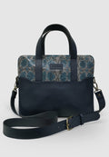 SACOCHE CUIR BLEU