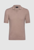 polo homme jersey de coton vieux rose