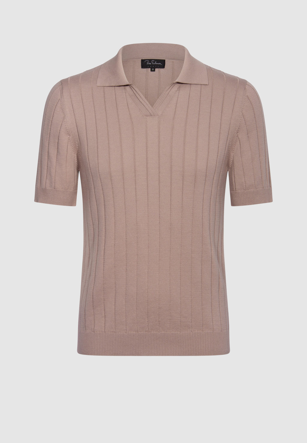 polo homme jersey de coton vieux rose