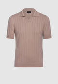 polo homme jersey de coton vieux rose