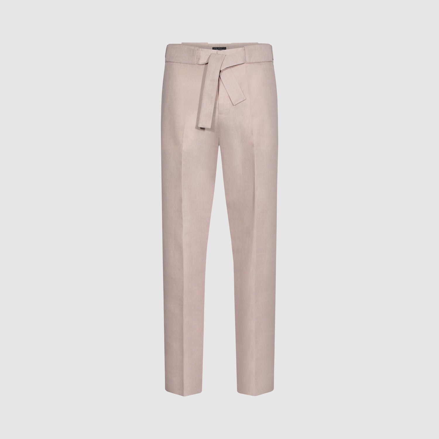 Pantalon homme lin rose